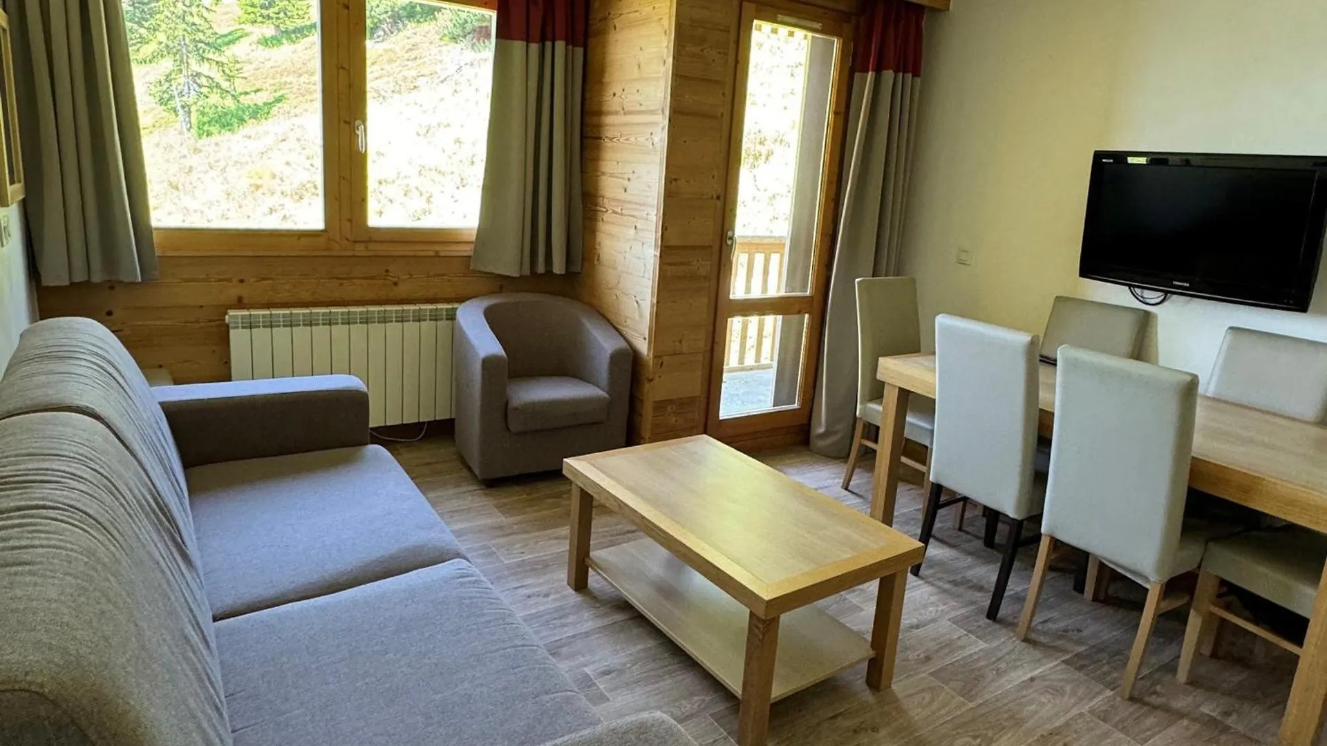 Appartement 2 Pieces + Cabine, Ski Aux Pieds, Piscine, Espace Bien-Etre, Animaux Admis, Belle Plagne - Fr-1-181-2808 La Plagne-Tarentaise